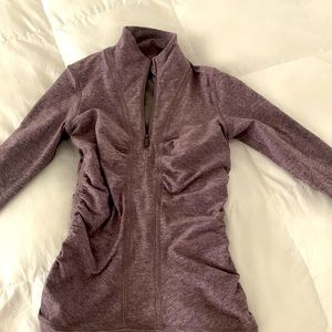 Lululemon scrunched up jacket half zip